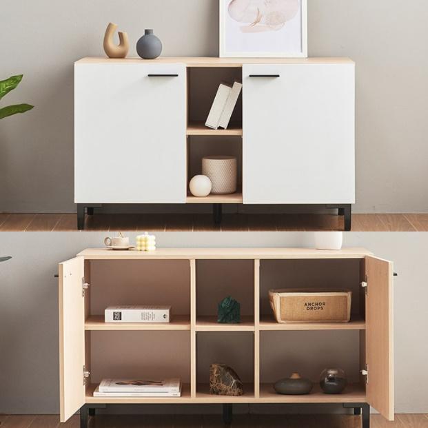 티비 수납장 화이트 높은 거실장 모던 티비 다이 안방 티비장