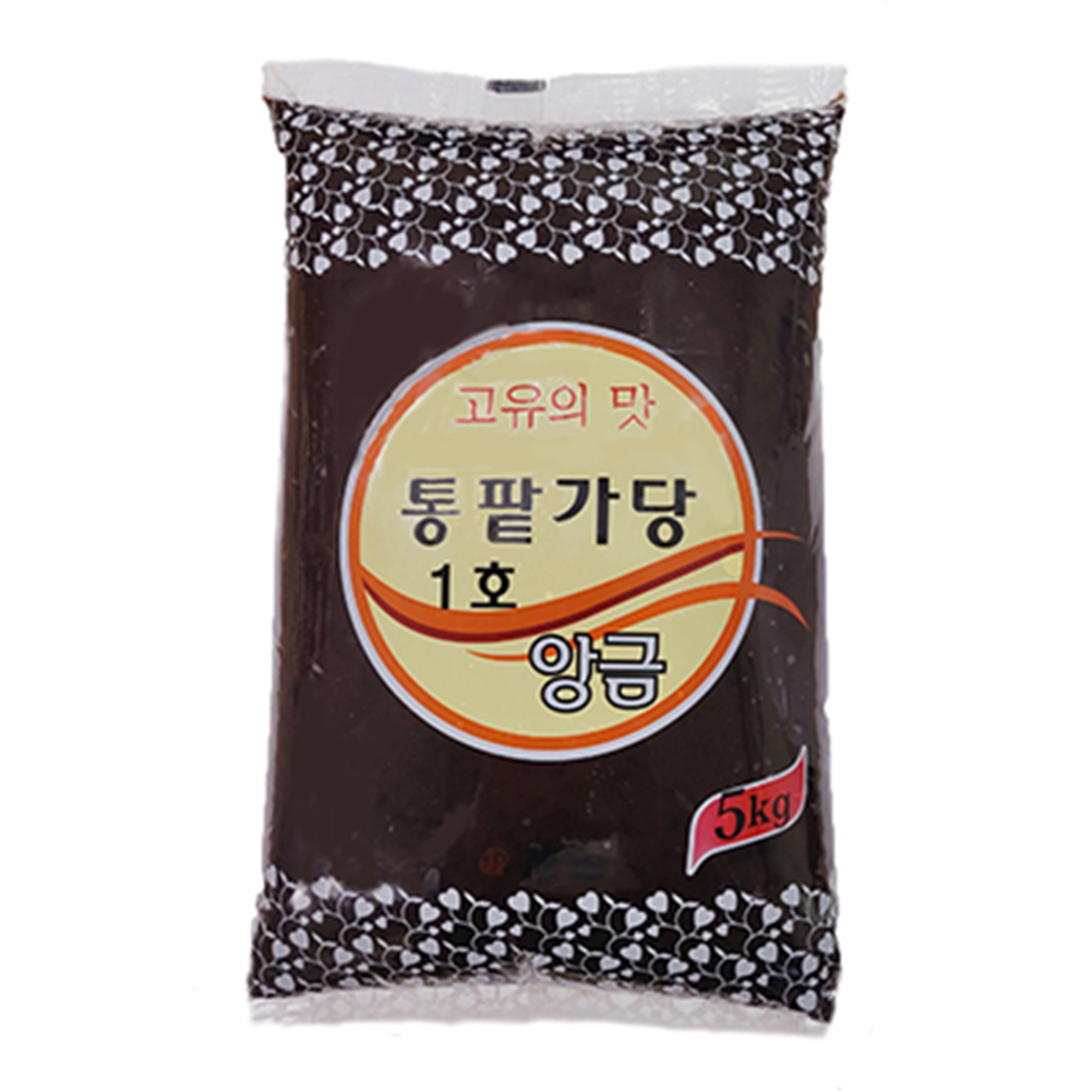 붕어빵앙금 통팥앙금 통팥가당5kg - 상품 이미지