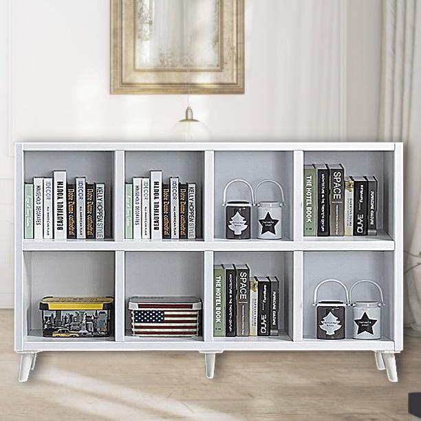 원목 거실 장식장 화이트 인테리어 장식장 수석 트로피 상패 진열장