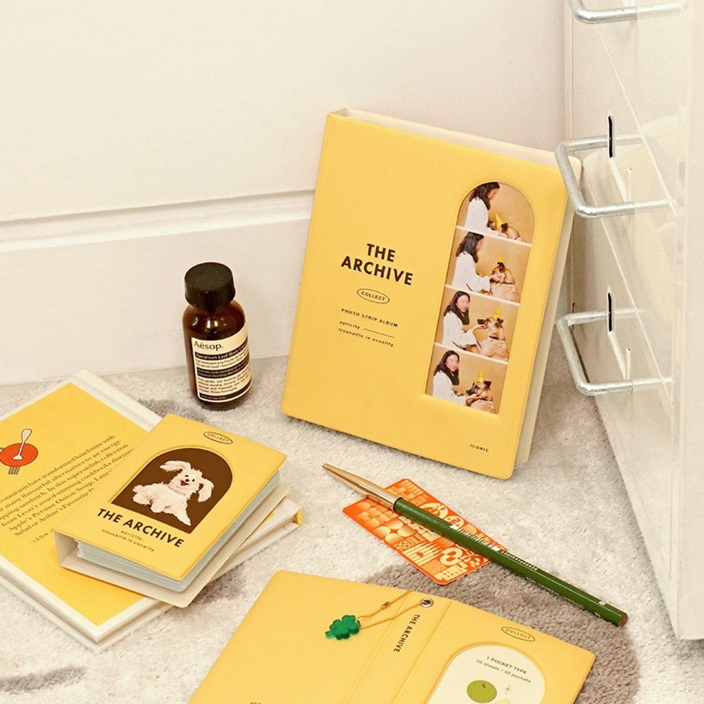 아카이브 네컷 앨범 네컷 보관 바인더 네컷 사진첩 포켓식 4컷 이미지 7
