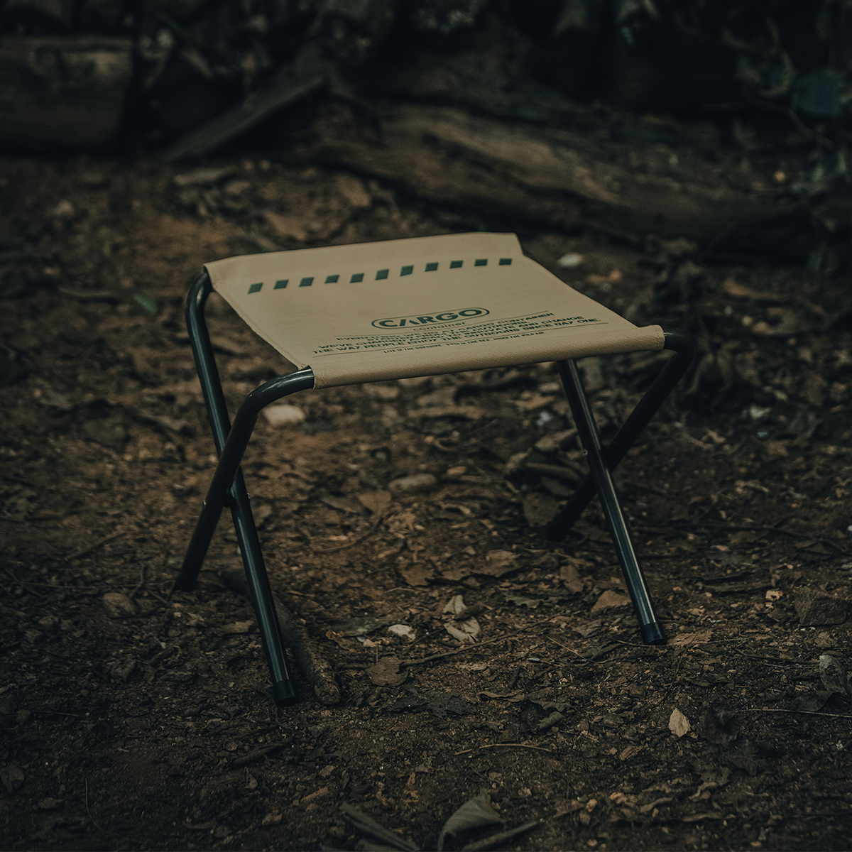 카고컨테이너 와이드 비비큐 폴딩 체어 바베큐 1+1 샌드베이지