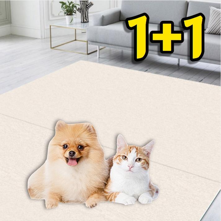 강아지 미끄럼 방지 장판 거실 바닥 애견 러그 애견 카페트