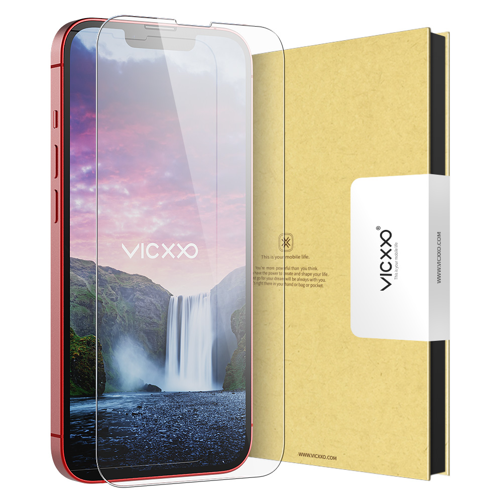 빅쏘 아이폰13 미니 강화유리 액정보호필름 2매