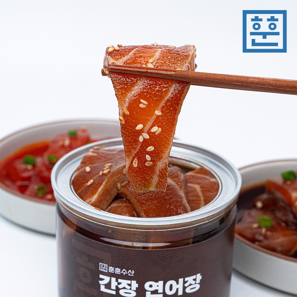 훈훈수산 간장 연어장 노르웨이 연어(300g) - 상세 이미지 4