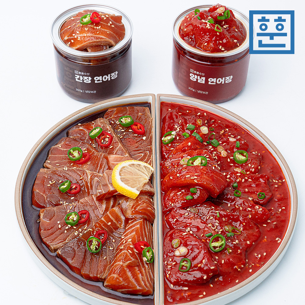 훈훈수산 간장 연어장 노르웨이 연어(300g) - 상세 이미지 3