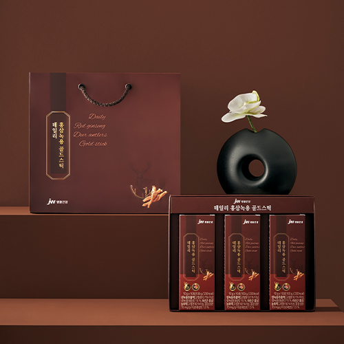 JW중외제약 데일리 홍삼녹용 골드스틱 10g 30포, 3개 - 상세 이미지 4