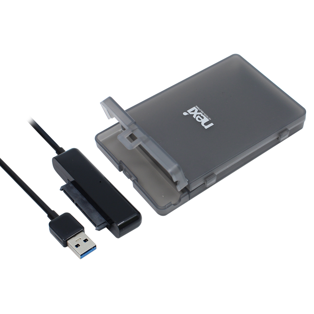 USB 3.0 2.5인치 외장하드케이스 NX-218U30B 블랙 - 상세 이미지 2