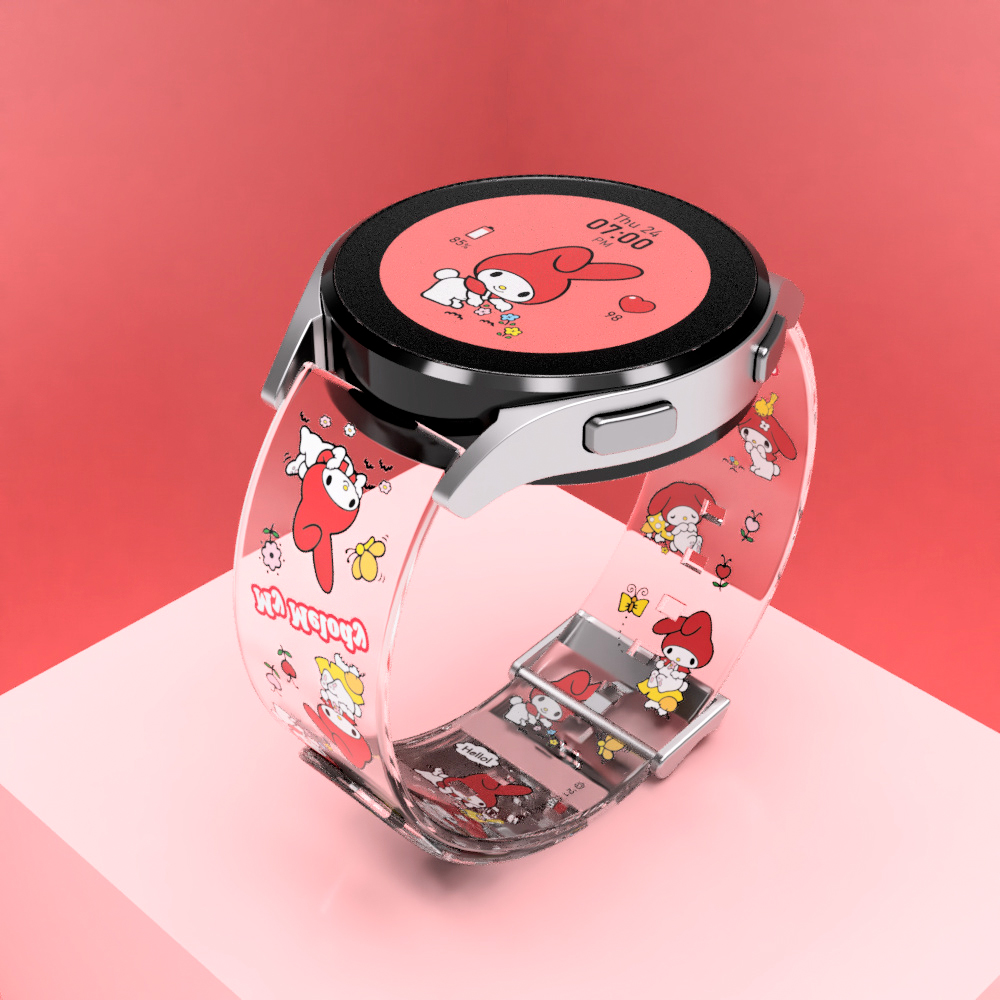 산리오 갤럭시워치 스트랩 7 6 5 4 클래식 호환 밴드 시계줄 마이멜로디