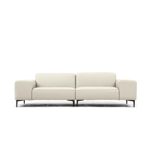 레옹 3.5인용 이태리 풀그레인 슈렁큰 전체 천연 통가죽 쇼파 소파연구소 소파전문매장