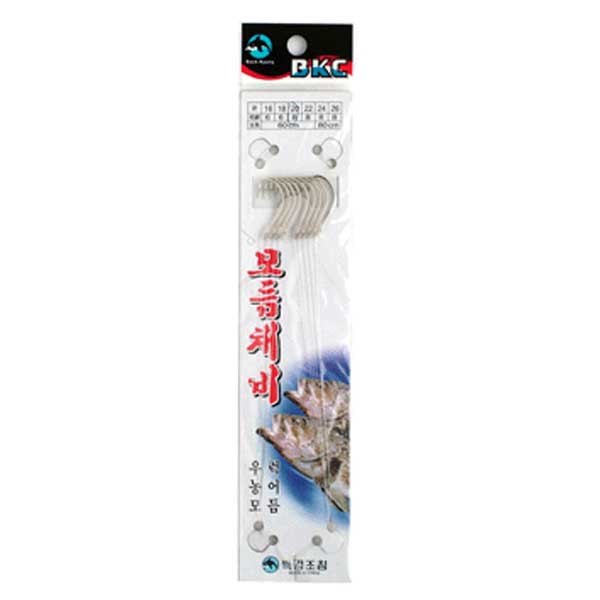 백경 우럭 농어 게르치 모듬채비 세이코 묶음바늘 카드채16호 BK-409 - 상세 이미지 2