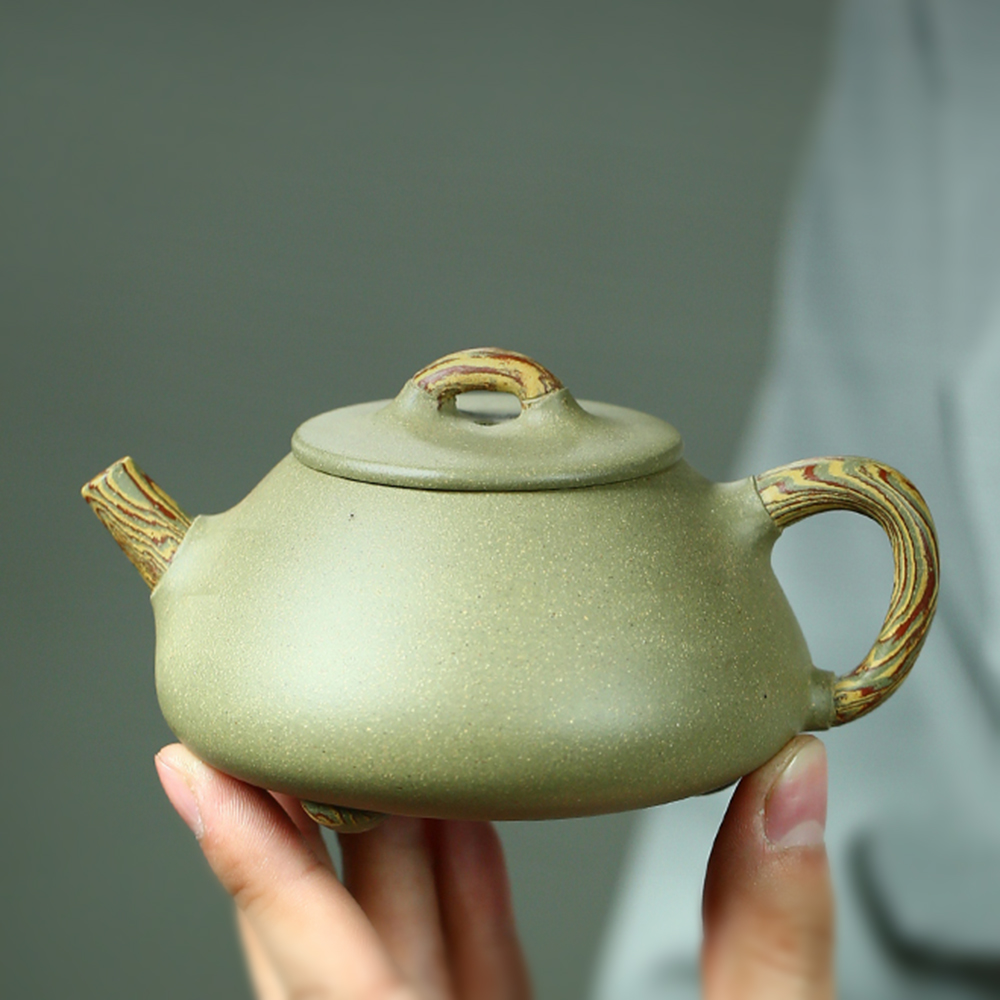 [자사호]더큰솔 노블레스 석표호 이싱 두청사니 보이차다기세트 차호 숙우 쾌객배 심혜방작가