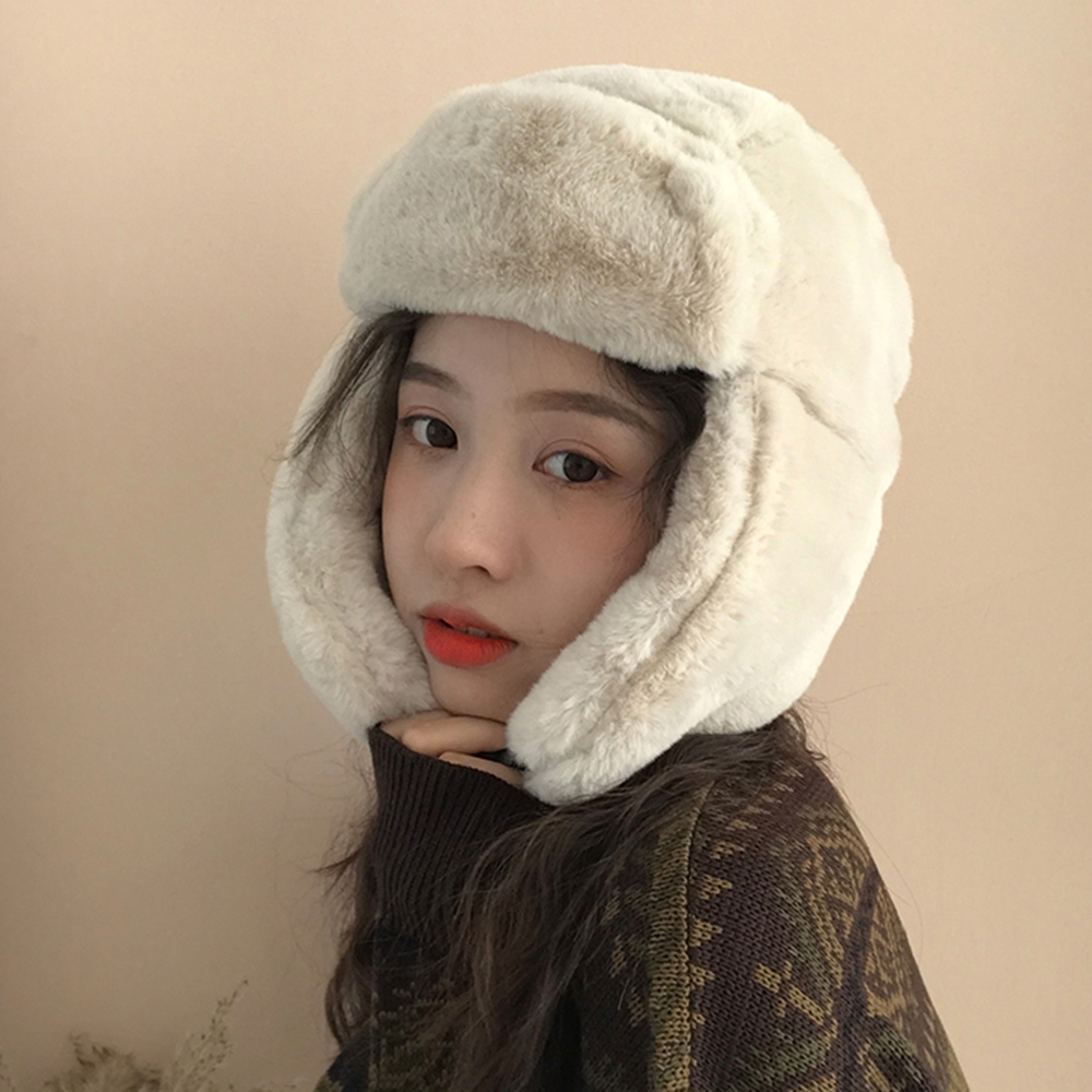 러시아털 에스키모 밍크귀달이 모자 - 메인 이미지