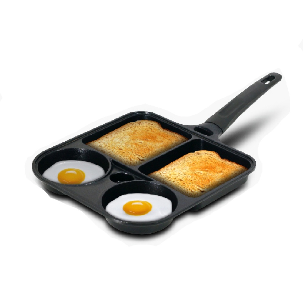 에그팬 토스트팬 캠핑 프라이팬 감성 브런치 멀티 계란후라이팬 키친아트 사각 4구