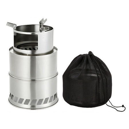 빅사이즈 차박 우드 스토브 솔로스토브 캠핑 피크닉