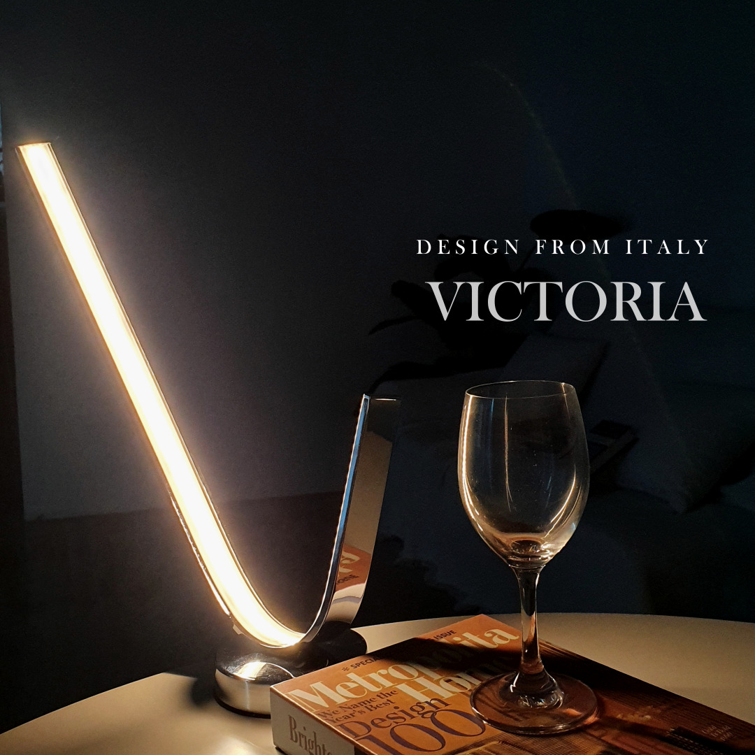 거실간접조명 LED 특이한무드등 수유등 침실 명품 VICTORIA 크롬 카페조명 이미지 7