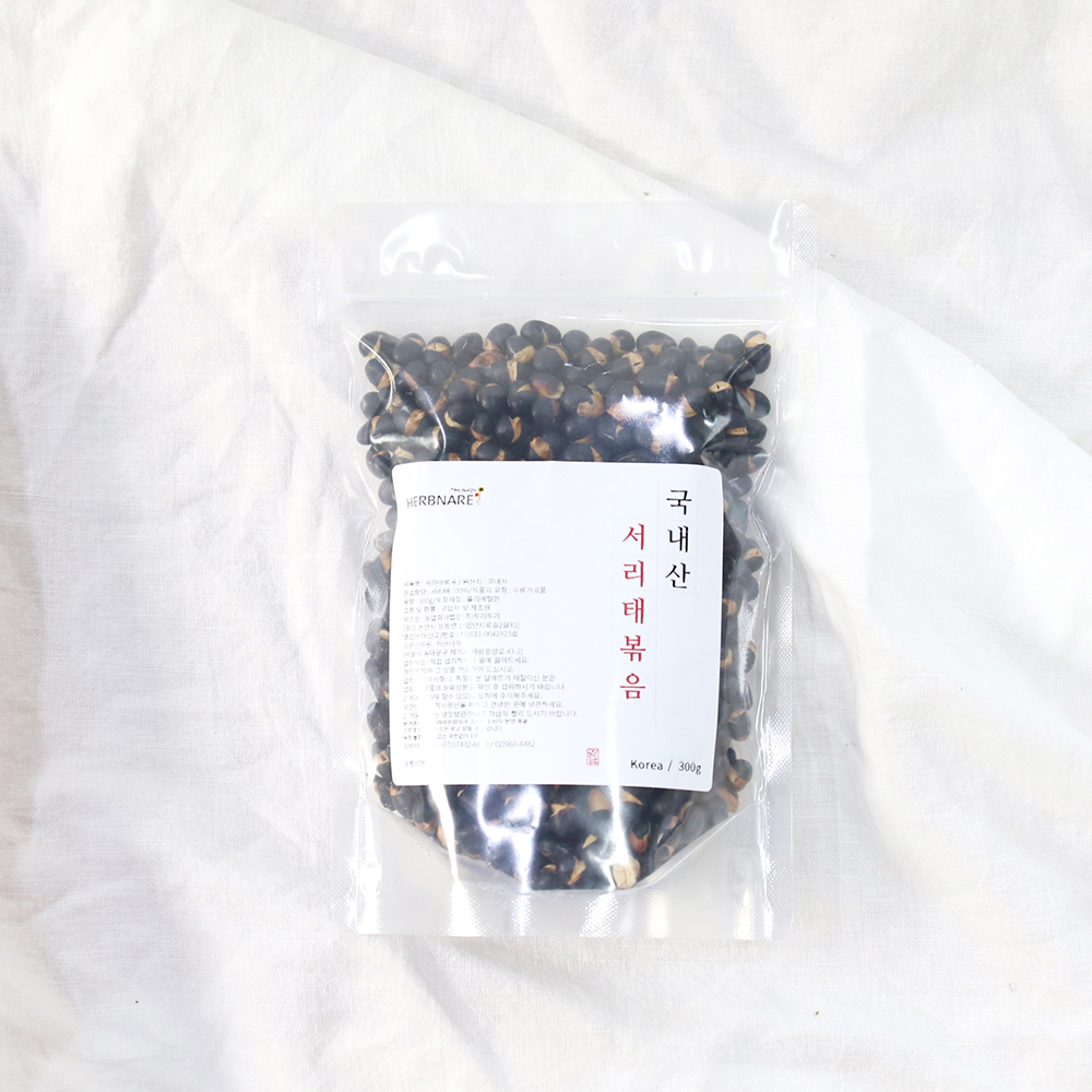 국산 서리태볶음 검은콩볶음 검정콩 뻥튀기 300g+300g - 상세 이미지 2