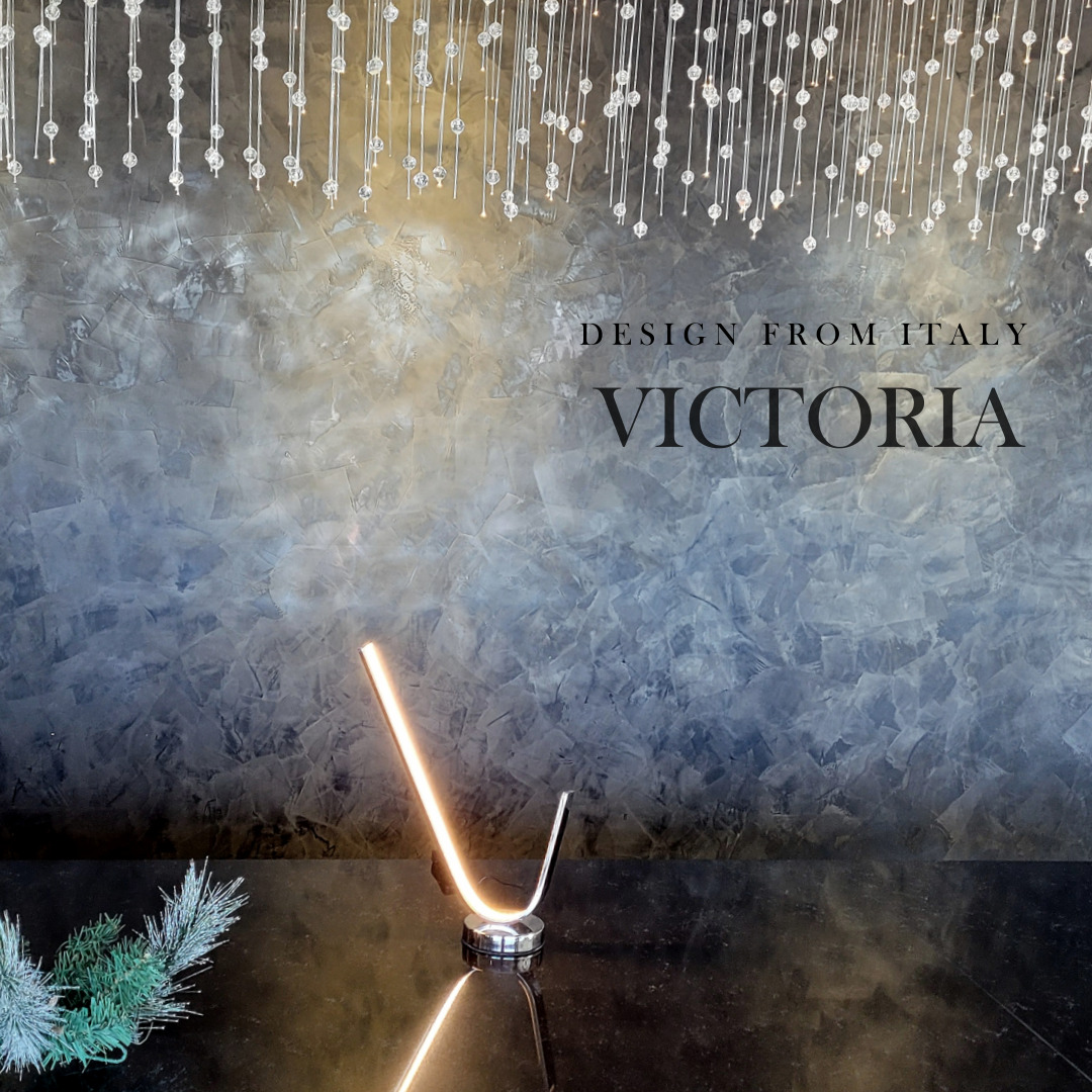 거실간접조명 LED 특이한무드등 수유등 침실 명품 VICTORIA 크롬 카페조명 - 상품 이미지