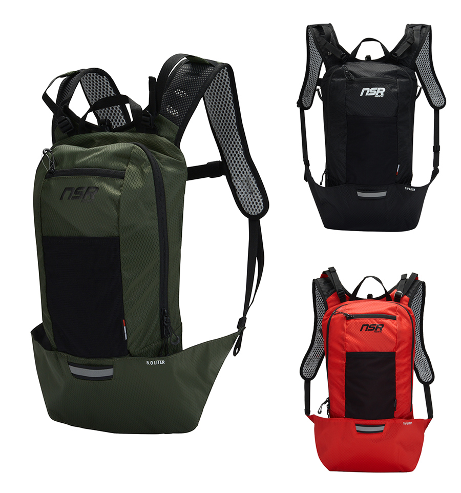 NSR 시스템 백팩 자전거 배낭 에어메쉬 등판 5리터 - 상품 이미지