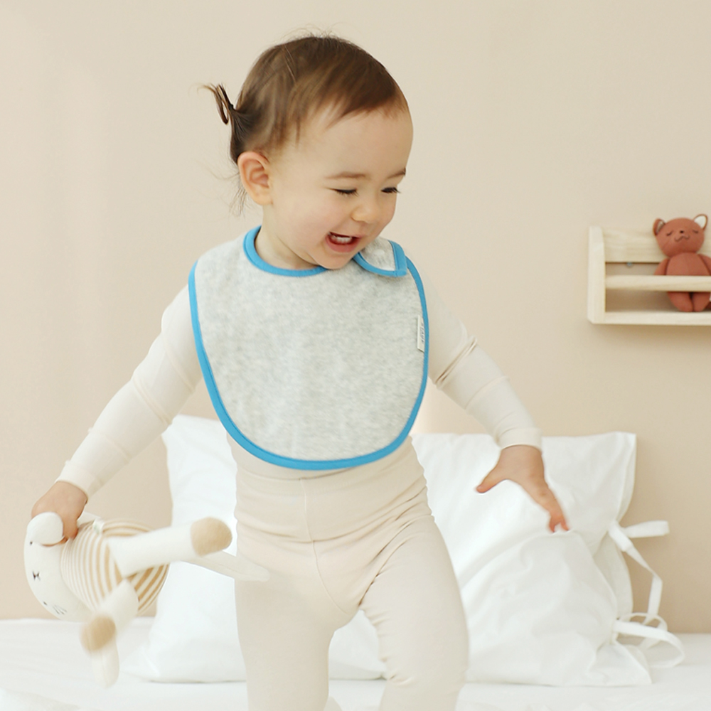 아기 침받이 턱받이 헤어밴드 오가닉 [타올빕 세트]