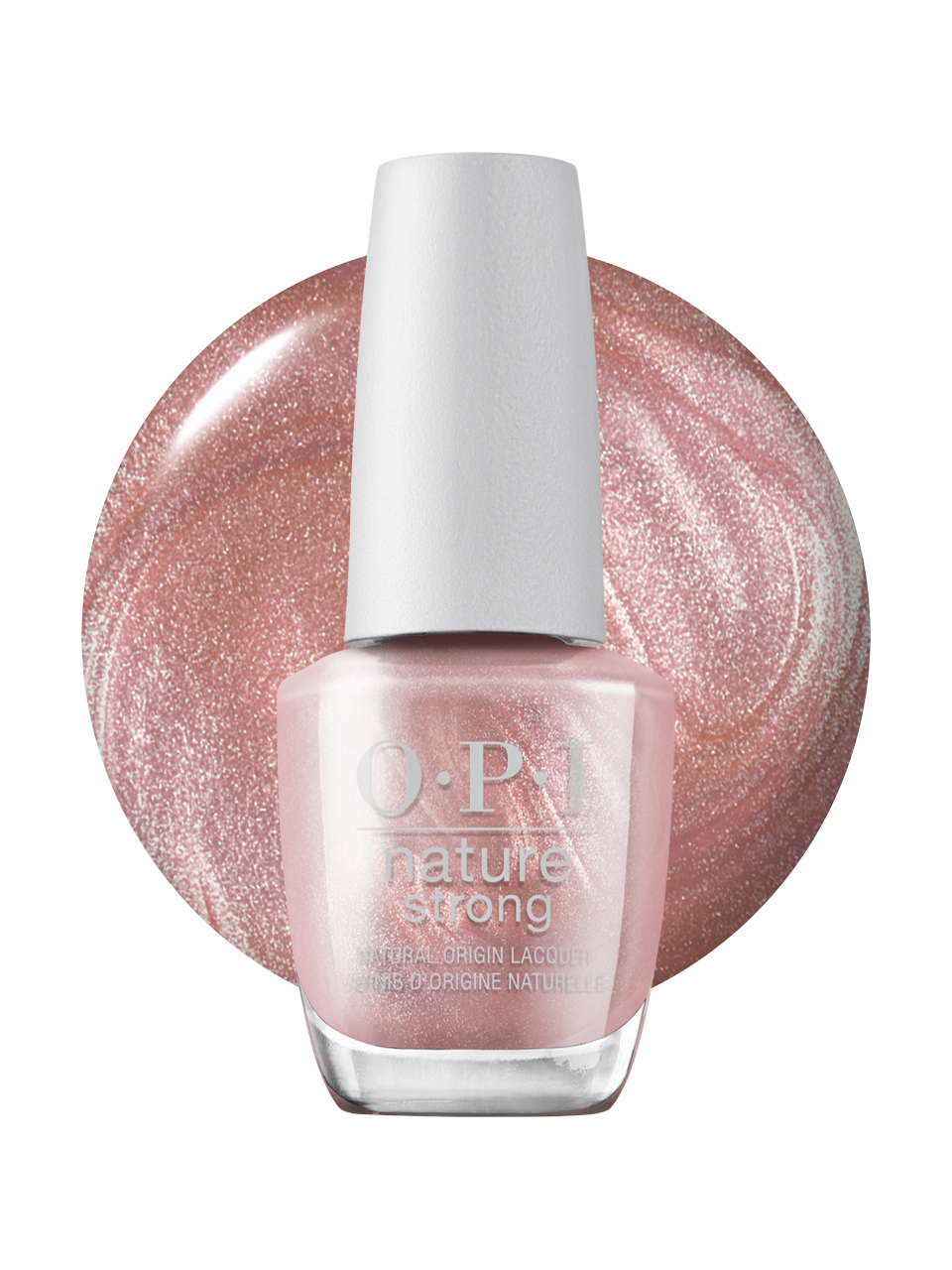 [OPI][네이처스트롱] NAT015 - Intentions are Rose Gold - 상세 이미지 2
