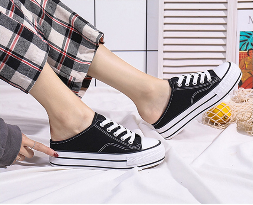 뮬 운동화 키높이 슬리퍼 스니커즈 블로퍼 5.5mm+파우치포함 이미지
