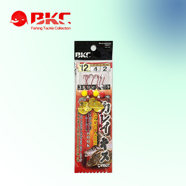 백경 도다리 가자미 보리멸 3단 카드 가지채비 레드훅 에그볼 바늘 9호 본선3호 지선2호 - 상세 이미지 2