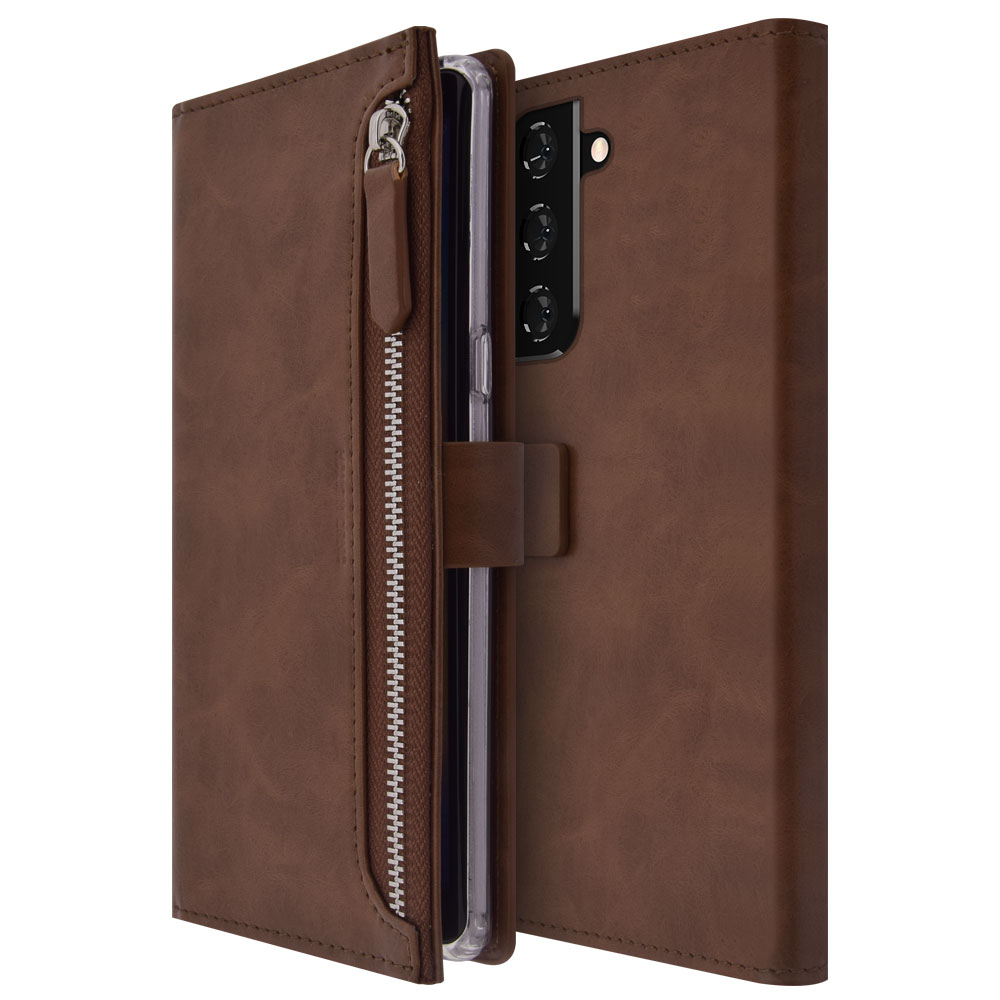 갤럭시 S22 플러스 지갑형 다이어리 휴대폰 케이스 핑크 - 상세 이미지 4