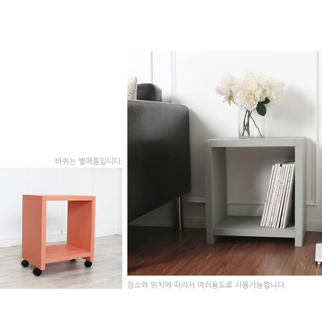 슬림 좁은 틈새 협탁 작은 협탁 안방 소형 협탁 - 상세 이미지 2