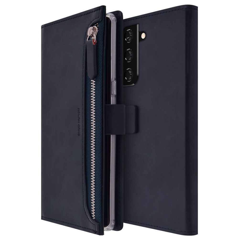 갤럭시 S22 플러스 지갑형 다이어리 휴대폰 케이스 핑크 - 상세 이미지 3