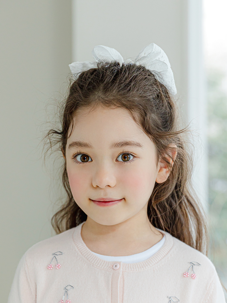 코지레이스 페어리본 자동 헤어핀 유아머리핀 - 상세 이미지 2