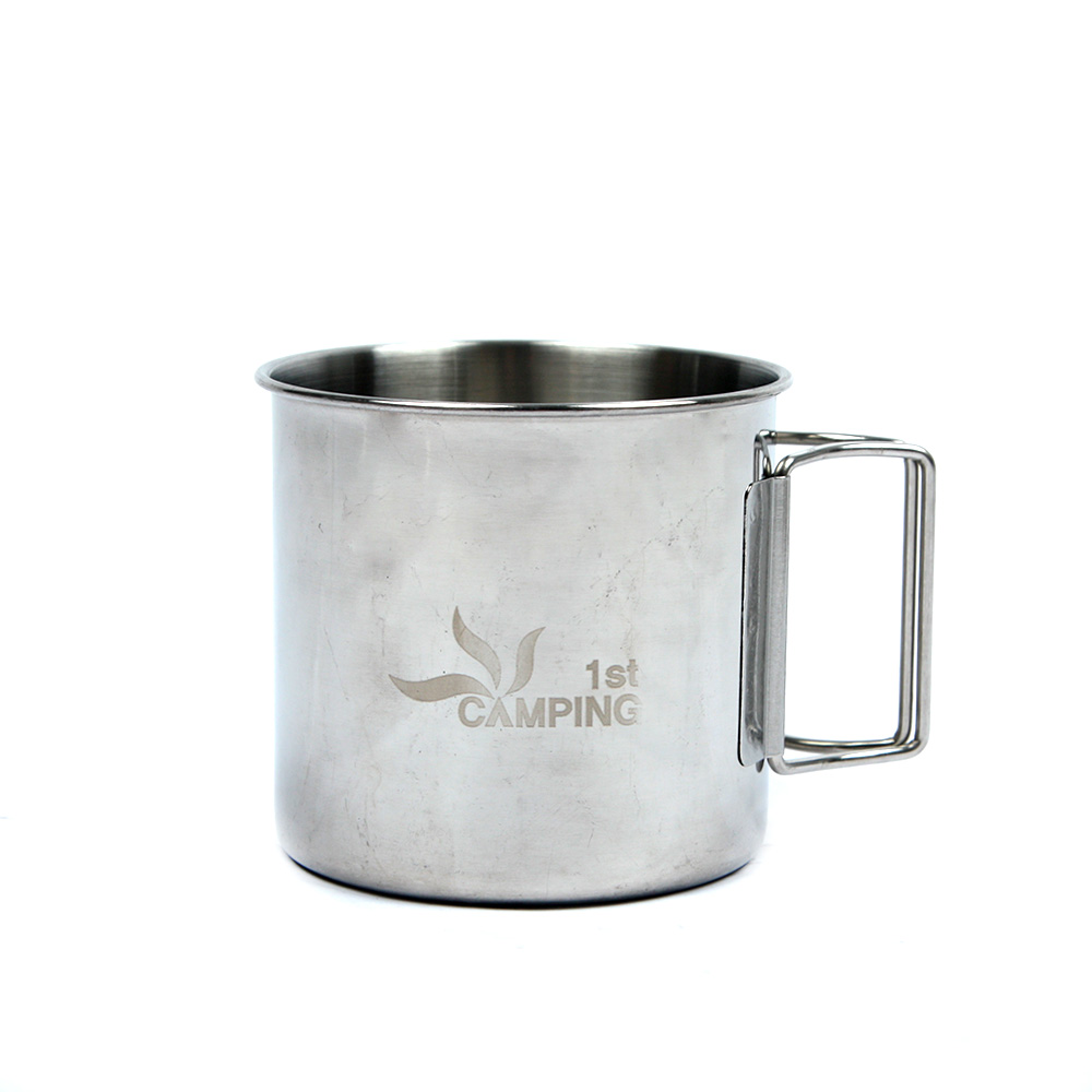 스텐 4종 컵세트 등산 미니멀 304스테인레스 220ml 300ml 500ml 600ml - 상세 이미지 4