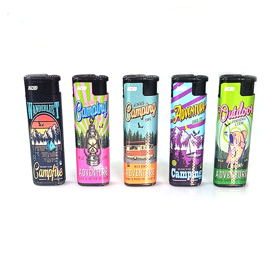 쎈 터보라이터 캠핑 등산 낚시 다용도 전자라이터 50개1BOX 편의점용