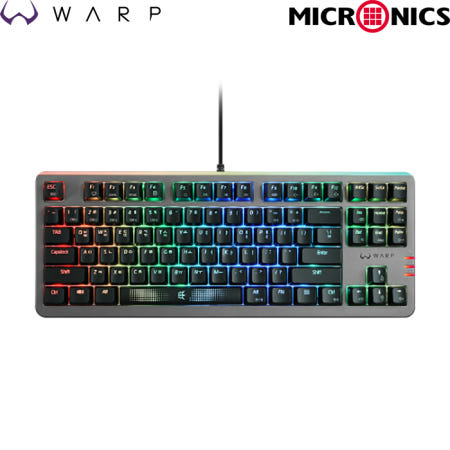 마이크로닉스 워프 WK4 마닉축 RGB 텐키리스 키보드 (청축)