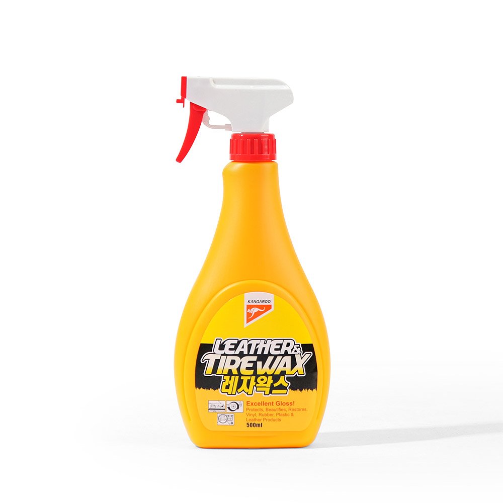 캉가루 레자왁스 자동차 세차 타이어 가죽 보호 크리너 500ml - 상세 이미지 2