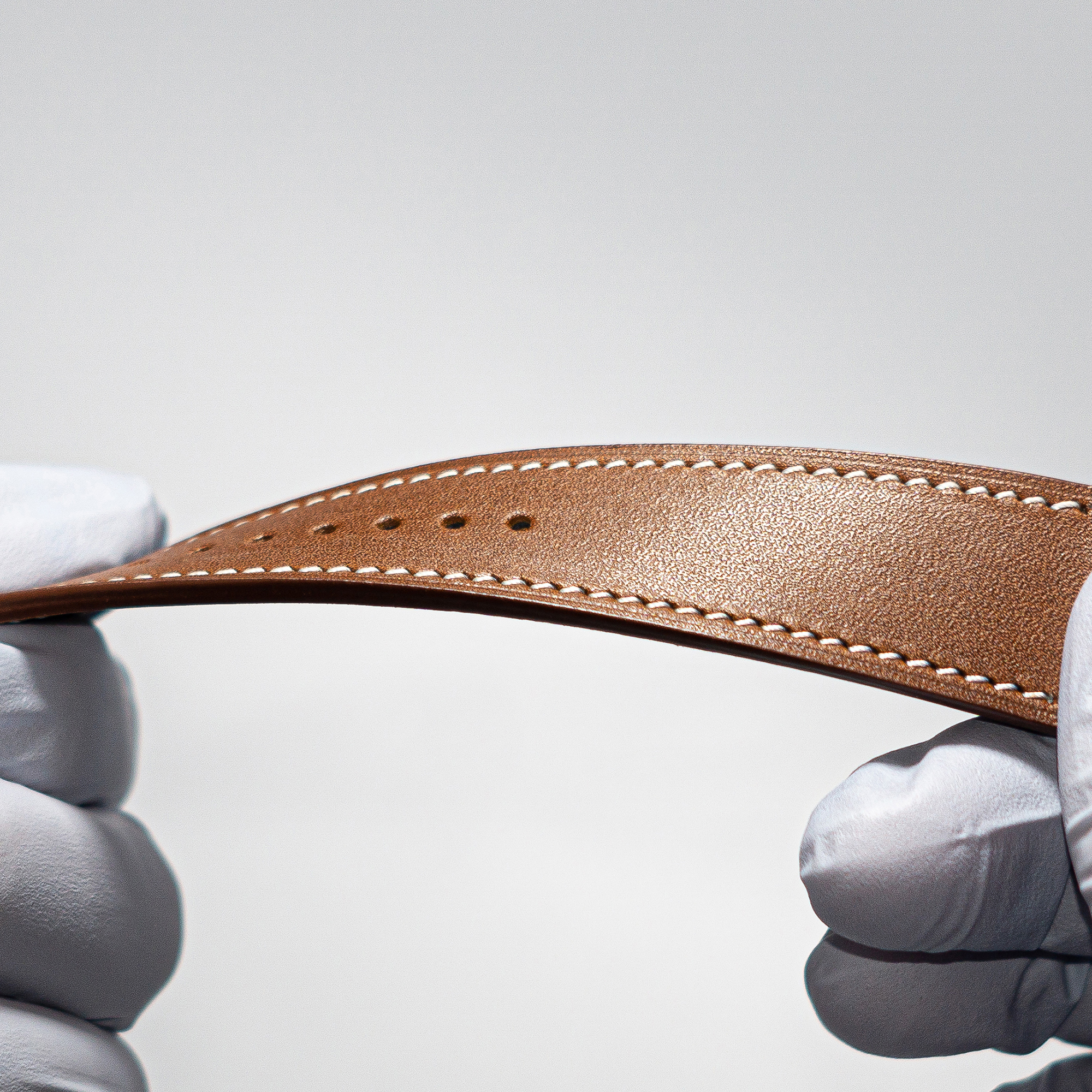 웨어플래닛 애플워치 바레니아 핸드메이드 수제 프리미엄 가죽 레더 스트랩 시리즈10 11 울트라3 호환 - 상세 이미지 3