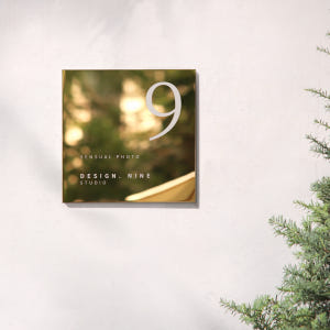미니간판 골드스텐현판 사무실명패 금속표지판 아크릴카페벽 표찰안내판제작 정... 솔직 후기 | 실제 배치 사진 포함 - 상품 이미지 2