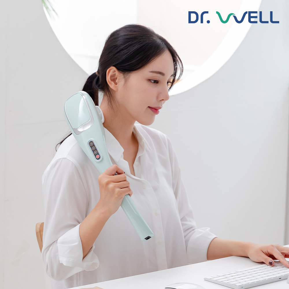 닥터웰 무선 6종 핸드 안마기 DR-2023 (민트) - 상세 이미지 3