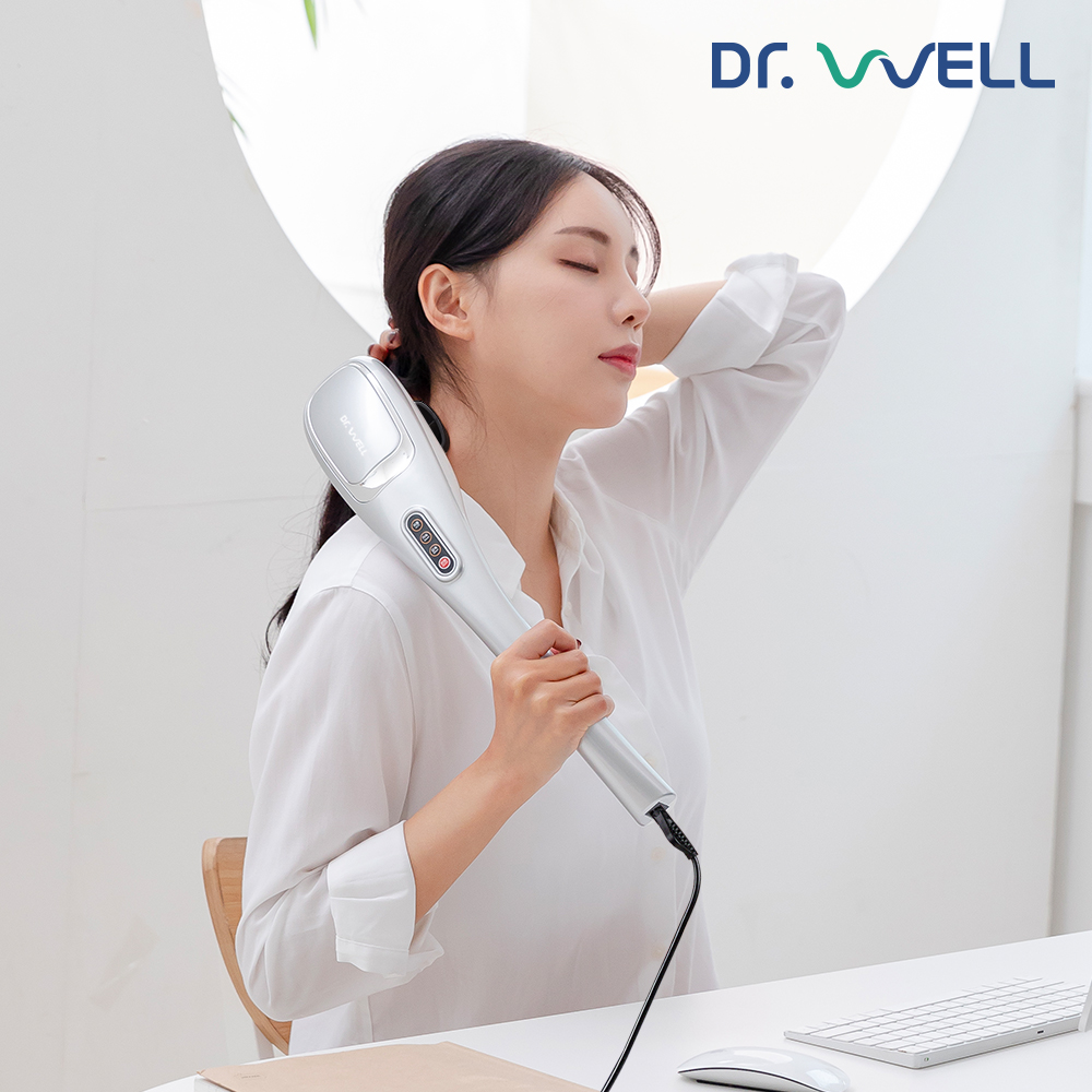 닥터웰 유선 6종 핸드 안마기 DWH-2010 (실버)