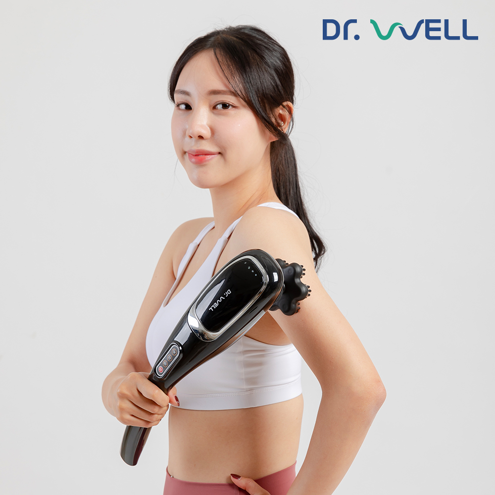 닥터웰 무선 6종 핸드 마사지기 DR-2021 (블랙) - 상세 이미지 5
