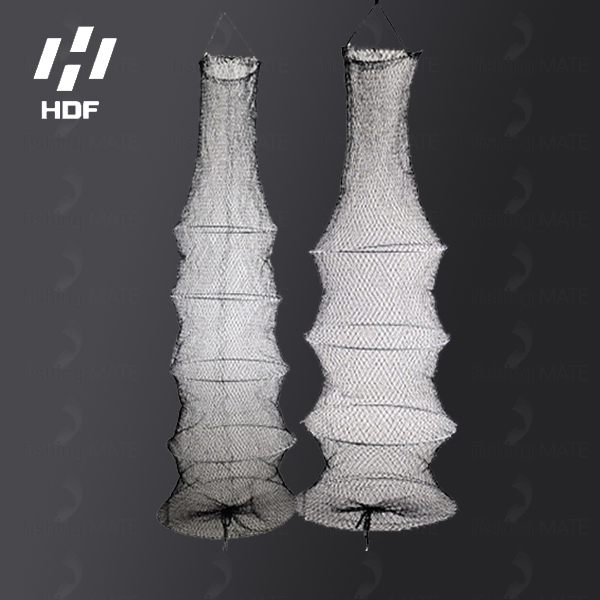 해동조구사 HDF 와이어 결망 민물낚시 붕어낚시 살림망 4단 110cm HA-823 - 메인 이미지