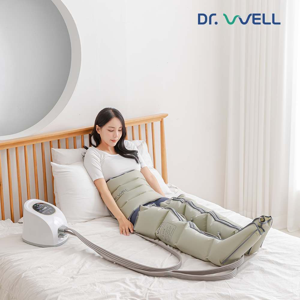 닥터웰 에어웨이브 4구 공기압 마사지기 허리 세트 DR-5180 (본체+다리+허리) - 상세 이미지 2