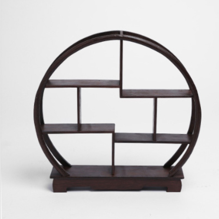 엔틱 작은 소품 미니 나무 커피잔 빈티지 인테리어 장식장