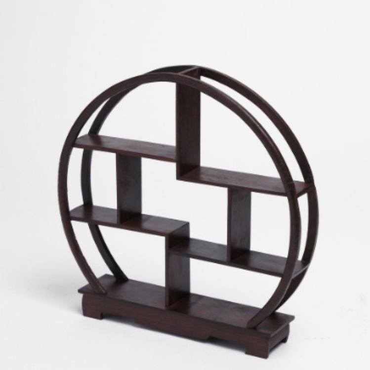 엔틱 작은 소품 미니 나무 커피잔 빈티지 인테리어 장식장