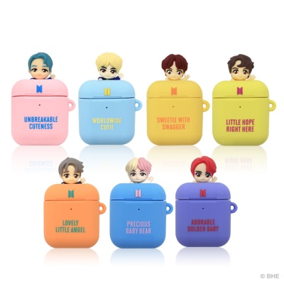 BTS 피규어 에어팟 케이스 프로 무선 이어폰 V 뷔 - 상세 이미지 2