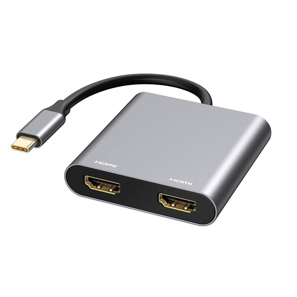 C타입 to HDMI 4k 노트북 맥북 듀얼모니터 확장 복제 어댑터 B4 이미지 7