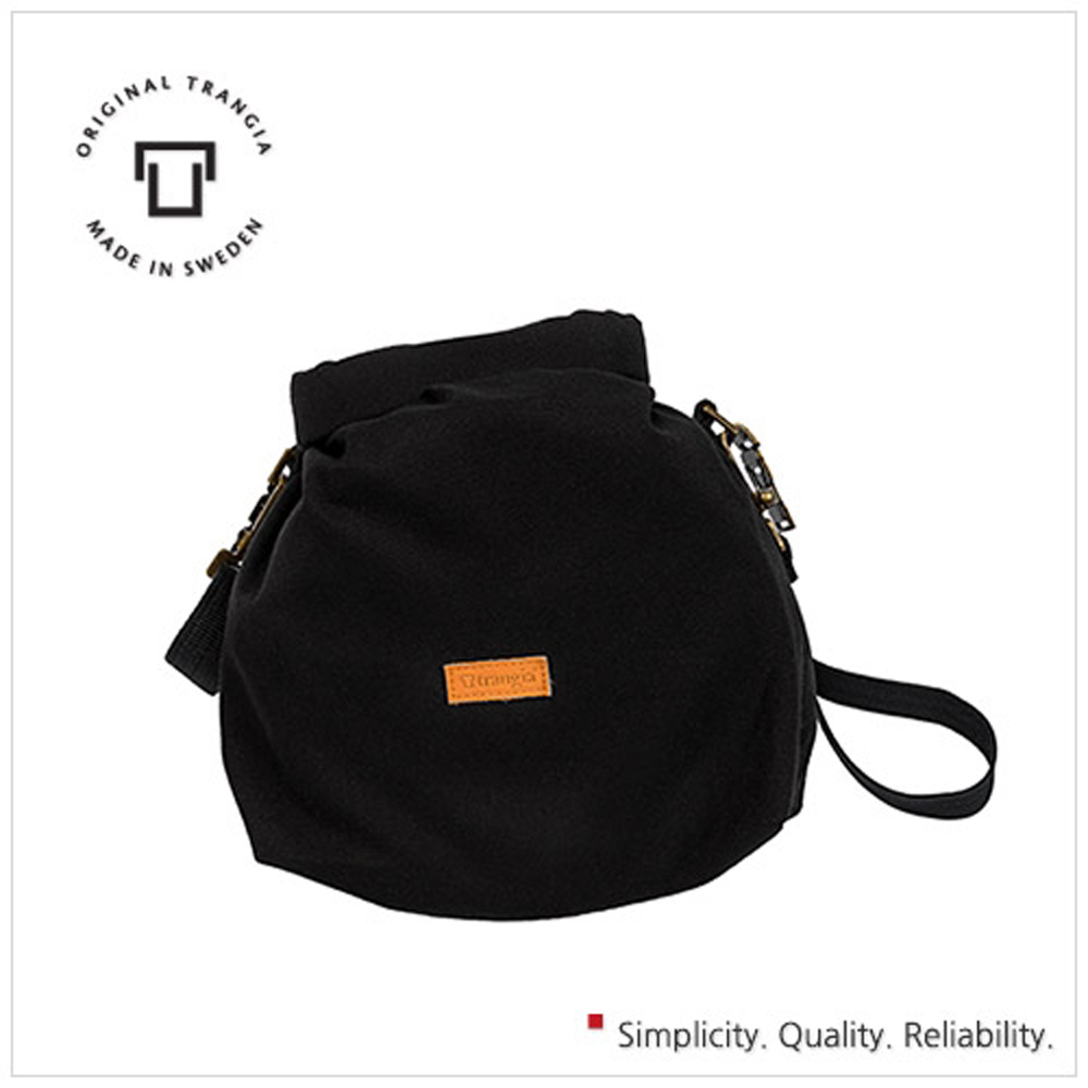 [트란지아] 롤탑 크로스백 25 다용도 수납백, 블랙 (25시리즈 쿡셋 수납 가능/619251)