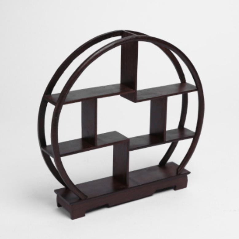 엔틱 작은 소품 미니 나무 커피잔 빈티지 인테리어 장식장