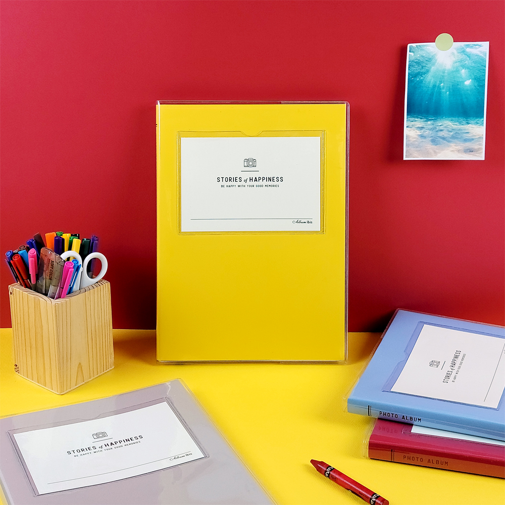 아이비스 A4 비비드 접착앨범 사진정리 포토북 보관 20매 제품 이미지