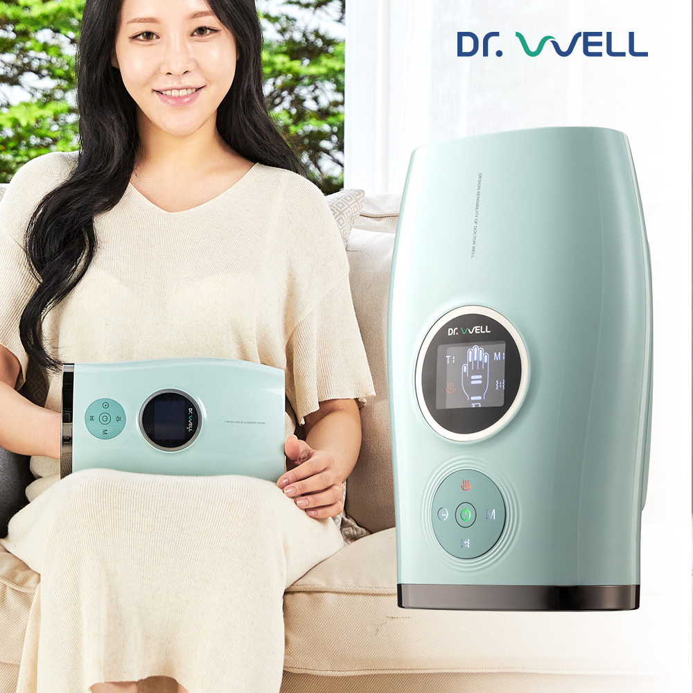 닥터웰 프리미엄 LCD터치 오션펄 무선 손 마사지기 DR-854 (민트) - 상세 이미지 2