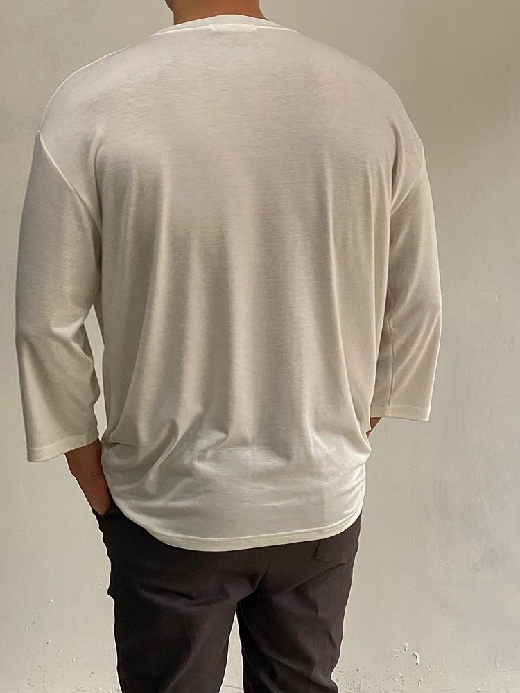 남자 리얼스판 7부티셔츠 이미지 3